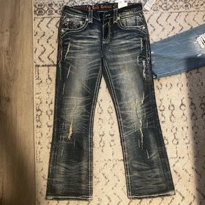 NWT Rock Revival Jeans Men’s Tandy Slim Boot